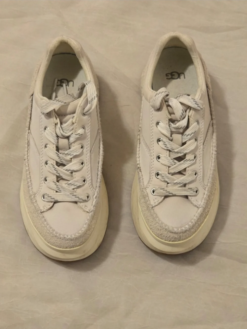 UGG Marin Suede & Leather Platforms